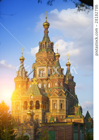 Russia, suburb of Saint Petersburg, the St. Peter Russia, suburb of Saint Petersburg, the St. Peter 28182786