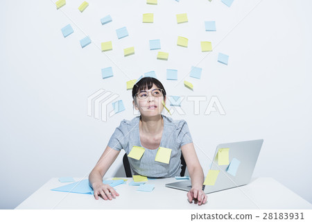 一個女人職業形象 28183931