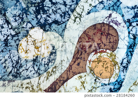 Ornament, fragment, hot batik, background texture Ornament, fragment, hot batik, background texture 28184260