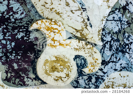 Ornament, fragment, hot batik, background texture Ornament, fragment, hot batik, background texture 28184268