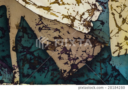 Abstraction, fragment, hot batik, background  28184280