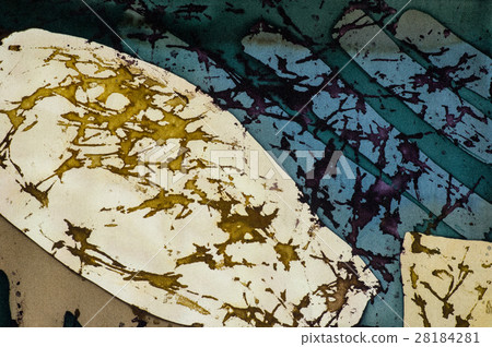 Abstraction, fragment, hot batik, background  28184281