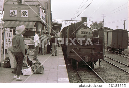 Showa 44 c56 steam locomotive Kobuchizawa on the Koumi Line 28185535