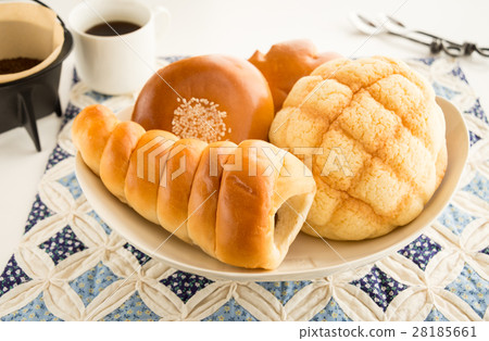 Sweet Bread Anpan Chococorone Melon Bread Light Meal 28185661