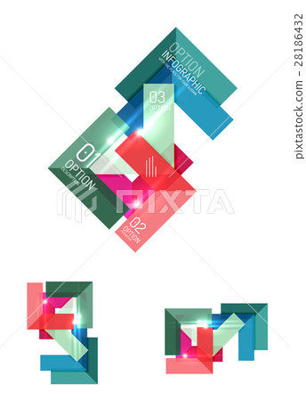 Paper infographic elements Paper infographic elements 28186432