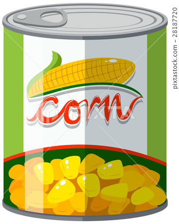 Corn in aluminum can Corn in aluminum can 28187720