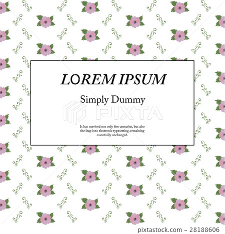 retro floral background with flowers. retro floral background with flowers. 28188606