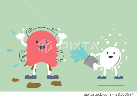 teeth retainer cleaning by effervescent tablets teeth retainer cleaning by effervescent tablets 28190584