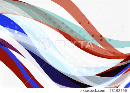 Vector geometric flowing lines abstract background Vector geometric flowing lines abstract background 28192566