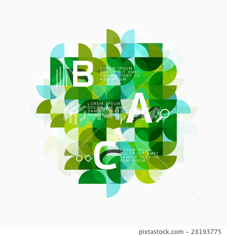 Modern geometric abstract background, circles on Modern geometric abstract background, circles on 28193775