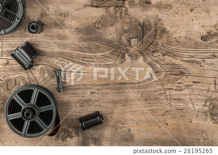35mm photo film and container for film development 35mm photo film and container for film development 28195265