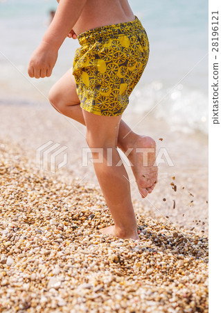 Little feet on the beach 28196121