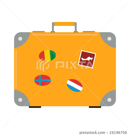 Journey suitcase vector. 28196708
