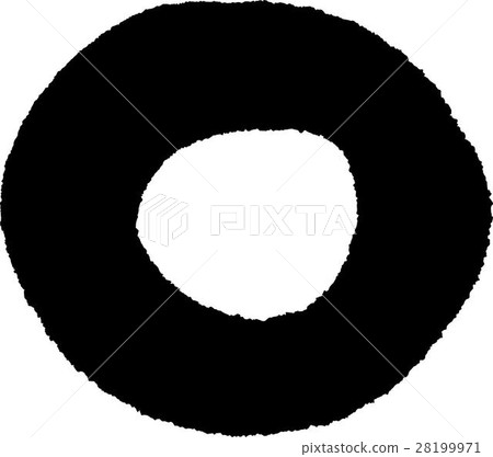 手寫的墨水寫日本紙 28199971