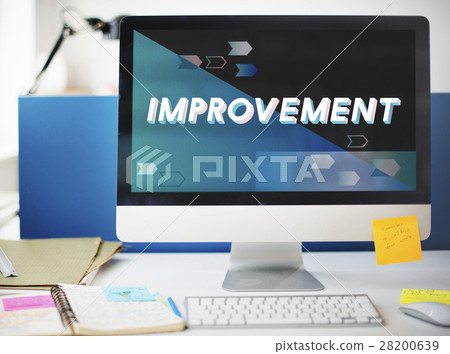 Strategy Progress Efficiency Teamwork Concept Strategy Progress Efficiency Teamwork Concept 28200639