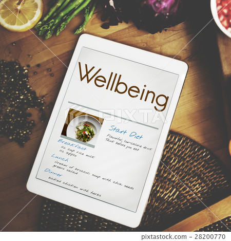 Diet Plan Healthy Living Concept 28200770