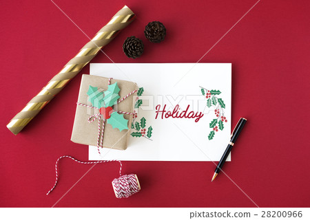 Merry Christmas Family Time Celebration Holiday Concept 28200966