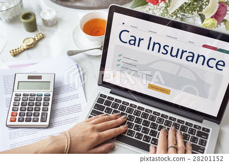 Car Insurance Benefits Compensation Concept Car Insurance Benefits Compensation Concept 28201152