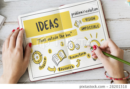 Fresh Ideas Inspire Creativity Concept 28201318