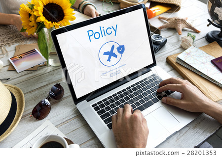 Insurance Coverage Mix Reimbursement Protection Concept 28201353