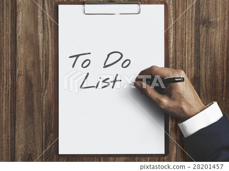 To Do List Personal Organizer Management Reminder Task Concept To Do List Personal Organizer Management Reminder Task Concept 28201457
