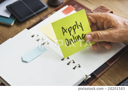 Apply Online Registration Application Networking Online Concept Apply Online Registration Application Networking Online Concept 28201583