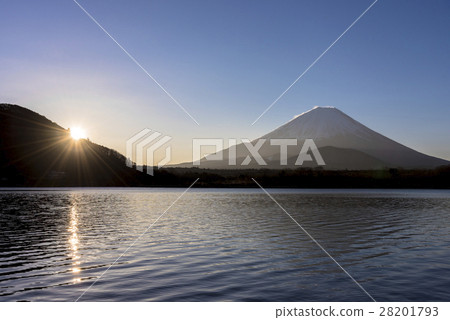 Mt. Fuji from Lake Shoin 28201793