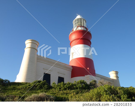 南非燈塔的厄加勒斯角在非洲最南端 南非燈塔的厄加勒斯角在非洲最南端 28201833