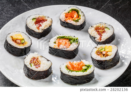 Rolled sushi rolled sushi 28202136
