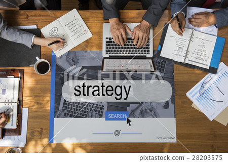 Startup Plan Marketing Strategy Concept 28203575