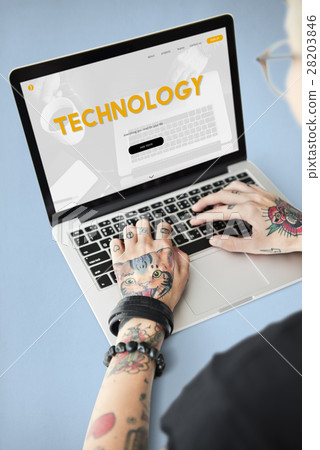 Internet Technology Social Media Concept Internet Technology Social Media Concept 28203846