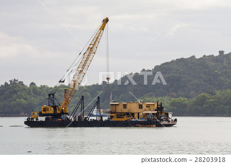 Sand replenishment ship for land reclamation Sand replenishment ship for land reclamation 28203918
