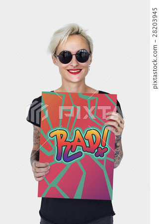 Rad Awesome Cool Creative Fashion Trendy Concept 28203945
