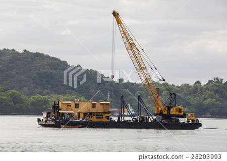 Sand replenishment ship for land reclamation Sand replenishment ship for land reclamation 28203993