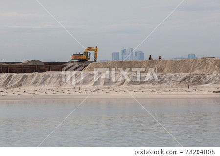Sand replenishment ship for land reclamation Sand replenishment ship for land reclamation 28204008
