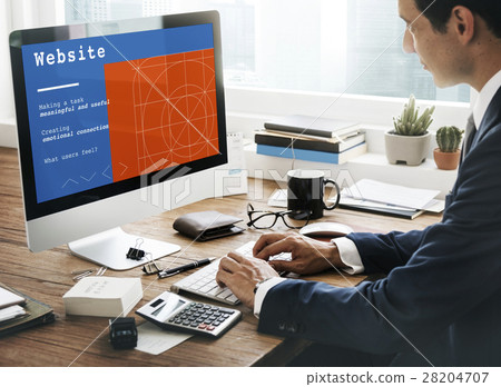 Web Design User Interface Concept Web Design User Interface Concept 28204707