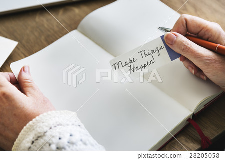 Be Brave Encouragement Time to Act Motivation Aspirations Conceppt 28205058