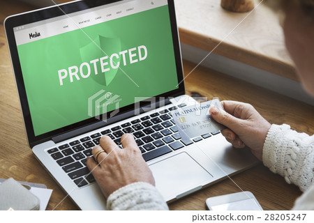 Internet Security Protected Protection Concept Internet Security Protected Protection Concept 28205247