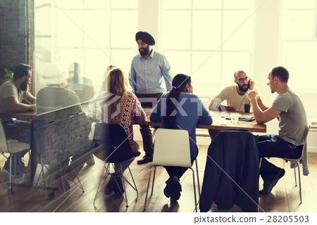 People Meeting Seminar Office Concept People Meeting Seminar Office Concept 28205503