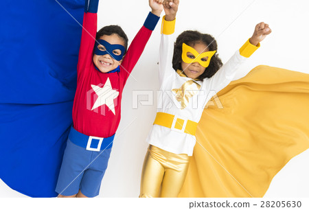 Superhero Kid Bold Brave Female Idol Concept 28205630