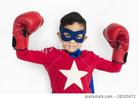 Boy Superhero Brave Child Gutsy Kid Concept 28205672