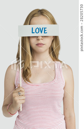 Love Word Message Emotion Concept Love Word Message Emotion Concept 28205730