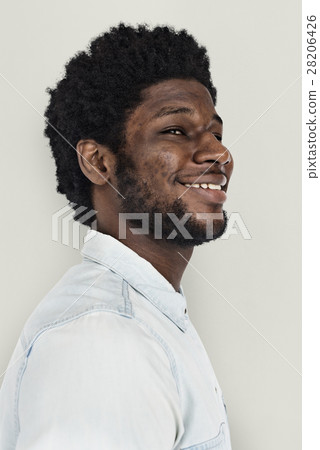 African Men Adult Smile Portrait Concept African Men Adult Smile Portrait Concept 28206426