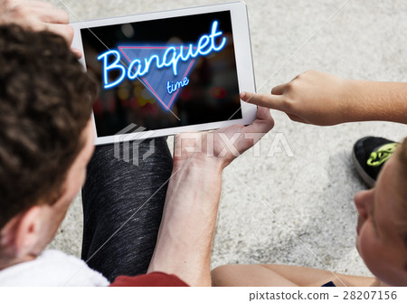 Banquet Gala Party Groovy Occasion Festive Concept Banquet Gala Party Groovy Occasion Festive Concept 28207156