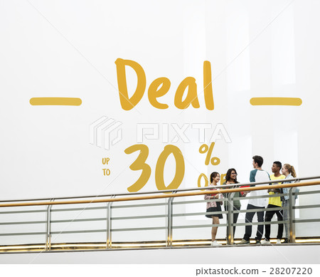 Discount Promotion Clearance Commercial Deal Concept Discount Promotion Clearance Commercial Deal Concept 28207220