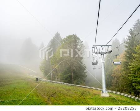 Kolben chair lift in Oberammergau Kolben chair lift in Oberammergau 28208255