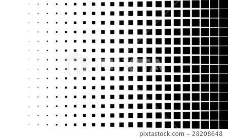 Halftone pattern background, square spot shapes Halftone pattern background, square spot shapes 28208648