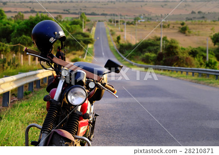 motorbike on the way in summer adventure trip motorbike on the way in summer adventure trip 28210871