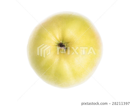Ripe, fresh apple isolated on white background. 28211397
