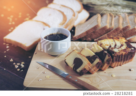 Butter Cake and Coffee 28218281